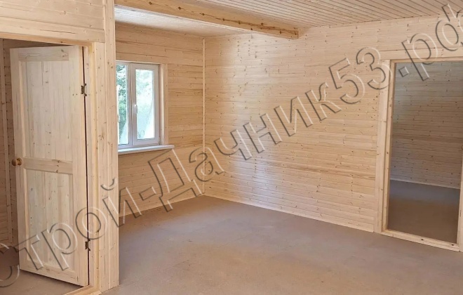 5 Каркасный дом Д-21, 10x6 м, 60 М², Ленинградская область, Приозерский район, посёлок Приладожское (3)
